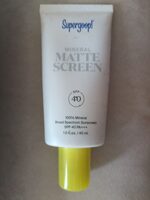 Supergoop! mineral matte screen
