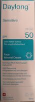 Daylong Daylong Sensitive Face Mineral Cream SPF 50