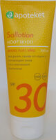 Apoteket Sollotion högt skydd SPF 30