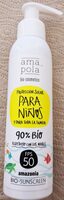 Amapola Biocosmetics Sunscreen for children (and the whole family) - FPS 50
