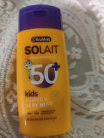 Kruidvat kruidvat Solait kids sunmilk 50+ very high